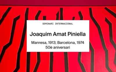 Seminari internacional GEXEL: «Joaquim Amat Piniella»