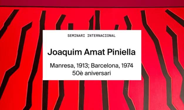 Seminari internacional GEXEL: «Joaquim Amat Piniella»