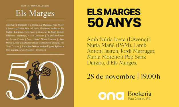 Els Marges: 50 anys de llengua i literatura