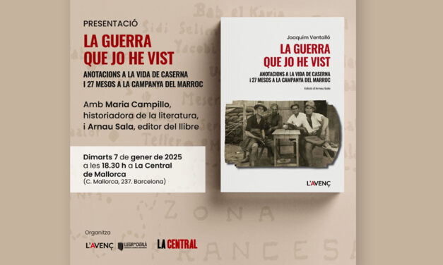 Presentació del llibre “La guerra que jo he vist”