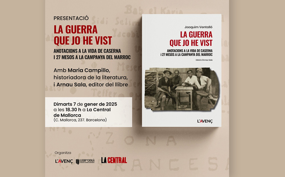 Presentació del llibre “La guerra que jo he vist”