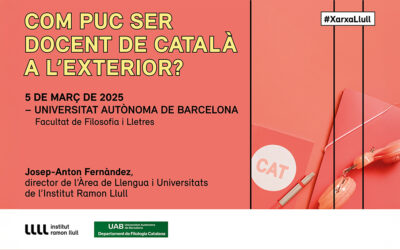 Presentació dels lectorats de la Xarxa Llull a la Facultat de Lletres