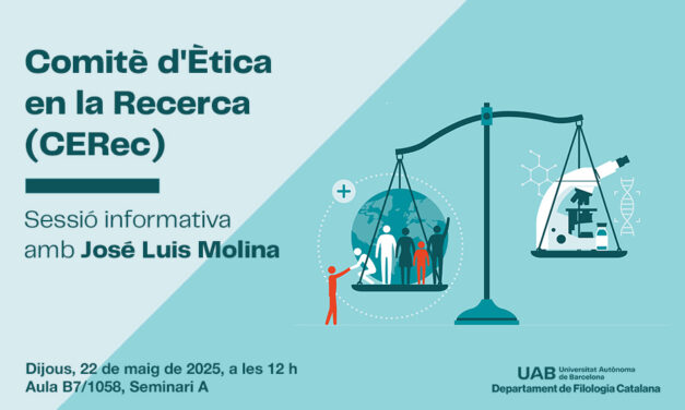 Sessió informativa sobre els aspectes ètics de la recerca