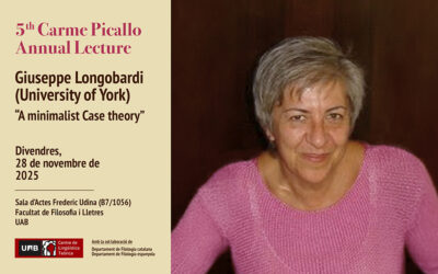 5th Carme Picallo Annual Lecture