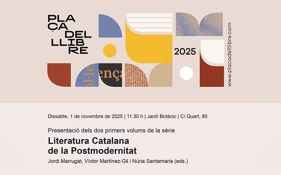Presentació de l’obra <em>Literatura catalana de la postmodernitat</em> a la Plaça del Llibre