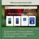 Microcredencial en Actualitzar l’Ensenyament de la Normativa Lingüística: Estratègies i Recursos