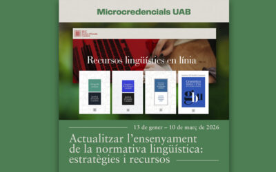 Microcredencial en Actualitzar l’Ensenyament de la Normativa Lingüística: Estratègies i Recursos
