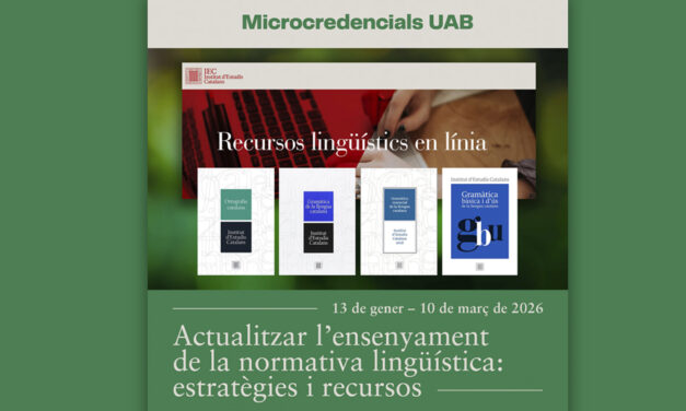 Microcredencial en Actualitzar l’Ensenyament de la Normativa Lingüística: Estratègies i Recursos