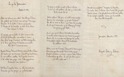 Aniversari d’“El pi de Formentor” i «La deixa del geni grec»,  de Miquel Costa i Llobera