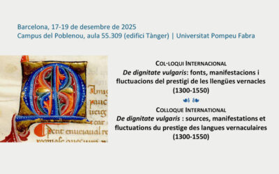 Col·loqui internacional: De dignitate vulgaris