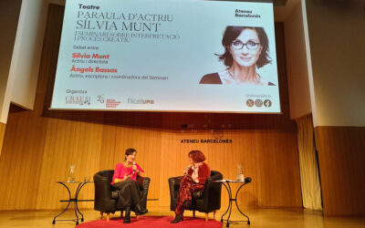 Fotografies del Seminari «Paraula d’actriu– paraula d’actor»