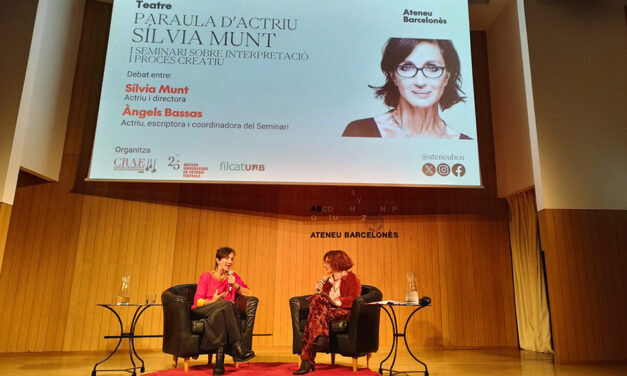 Fotografies del Seminari «Paraula d’actriu– paraula d’actor»