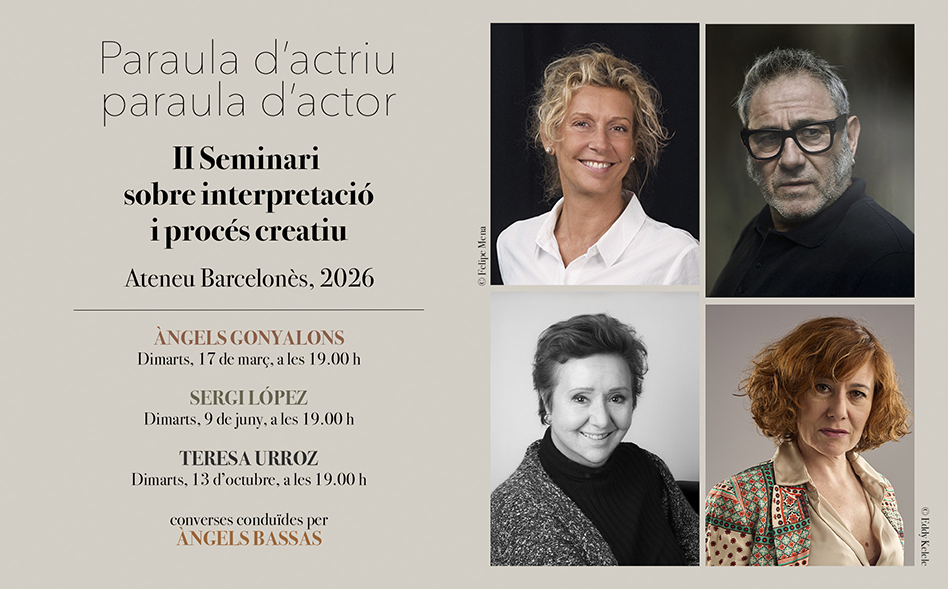 II Seminari<br> «Paraula d’actriu – paraula d’actor»