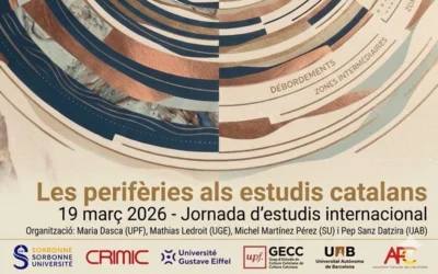 Jornada “Les perifèries als estudis catalans”