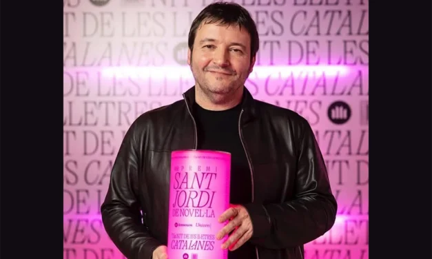 Carles Rebassa guanya el 66è Premi Sant Jordi de Novel·la