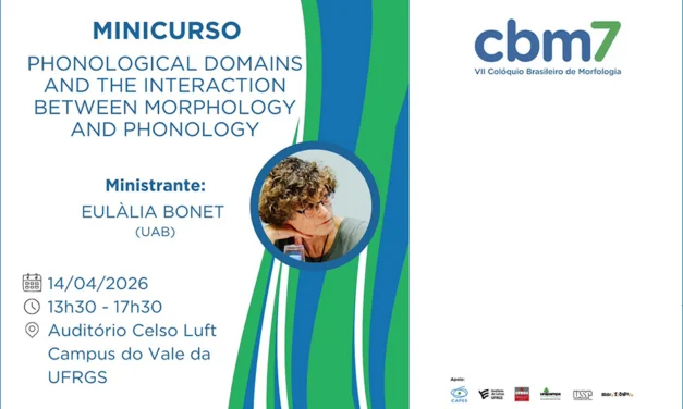 Participació d’Eulàlia Bonet al VII Colóquio Brasileiro de Morfologia
