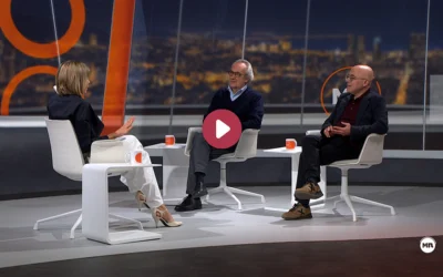 Francesc Foguet i Enric Pujol porten Ferran Soldevila al Mésnit