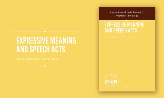 Expressive Meaning and Speech Acts