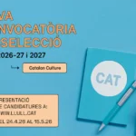 2.ª convocatòria per a la selecció de professorat d’estudis catalans a l’exterior: cursos 2026-2027 i 2027