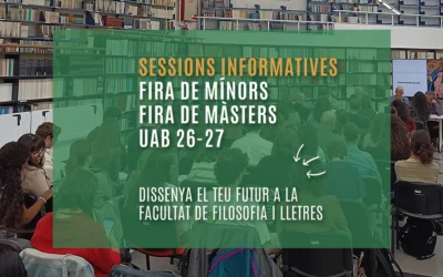 Fira presencial dels màsters oficials de la Facultat
