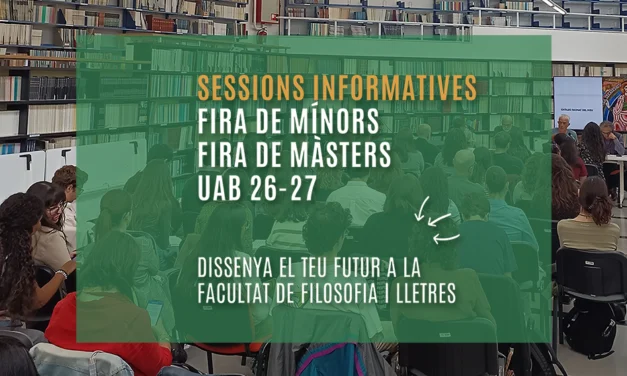 Fira presencial dels màsters oficials de la Facultat