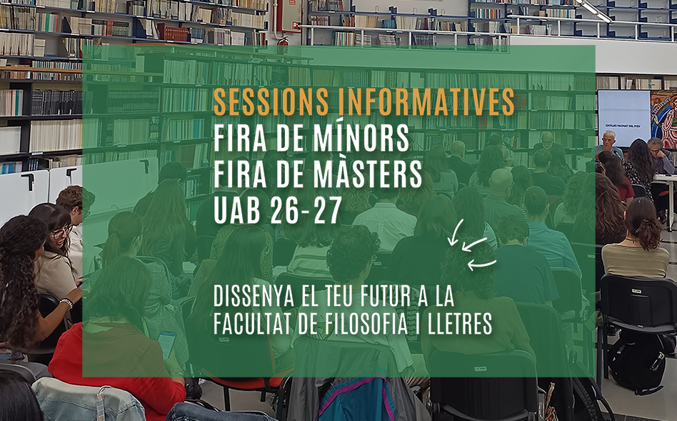 Fira presencial dels màsters oficials de la Facultat