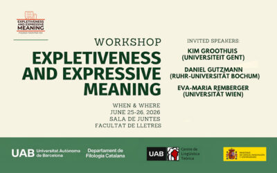 Workshop Expletiveness and Expressive Meaning
