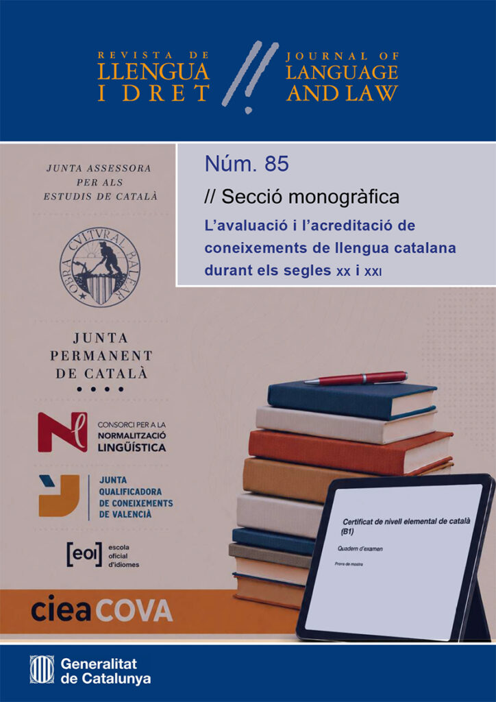Monogràfic Llengua i Dret