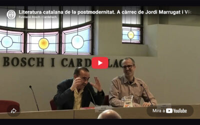 Vídeo de la presentació del llibre «Literatura catalana de la postmodernitat»