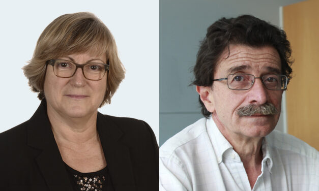 Teresa Cabré i Xavier Navarro, membres del Comitè d’Integritat Científica de la UAB