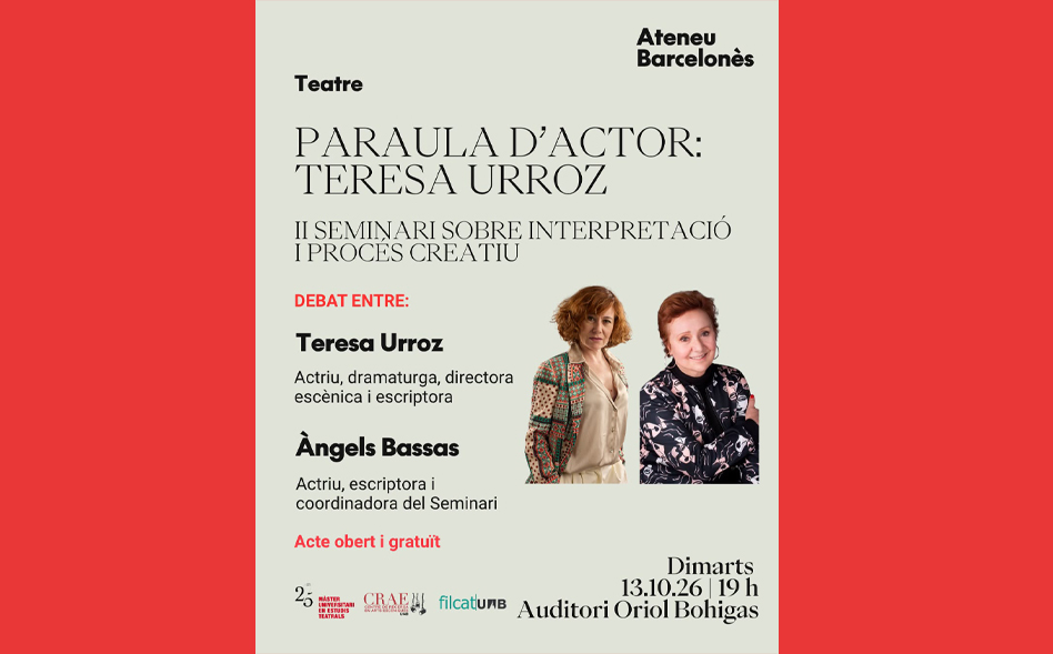 Paraula d’actriu: Teresa Urroz