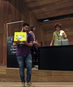 Lliurament dels premis del I Certamen de literatura jove dels Països Catalans