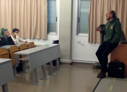 Taller "La cosa de la glosa", a càrrec de Martí Ruiz