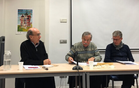 Taula rodona: "La llengua i els lingüistes a l'exili", amb Xavier Luna, Josep Murgades, Josep Ferrer