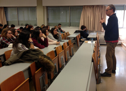 Taller "La literatura als cartells publicitaris", a càrrec de Jaume Aulet