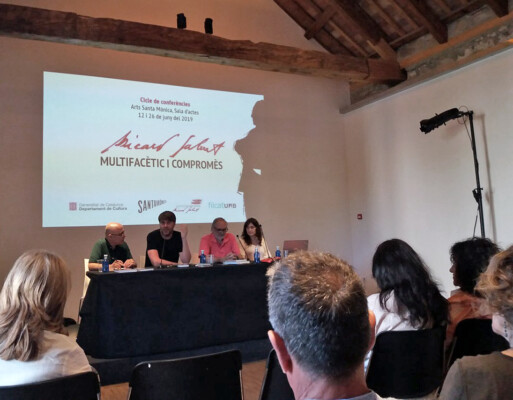 Bernat Dedéu: "Sento que avui estic aquí en representació de tots els alumnes de Ricard Salvat, i això em dóna cert respecte"