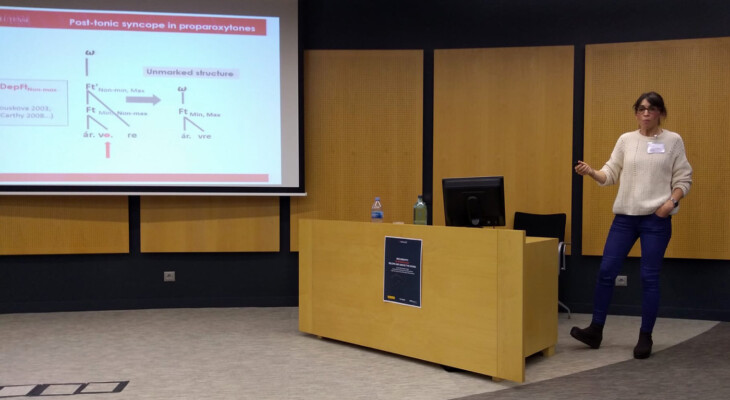 Violeta Martínez-Paricio (Universitat de València: "Minimal recursive feet in Brazilian Portuguese?"